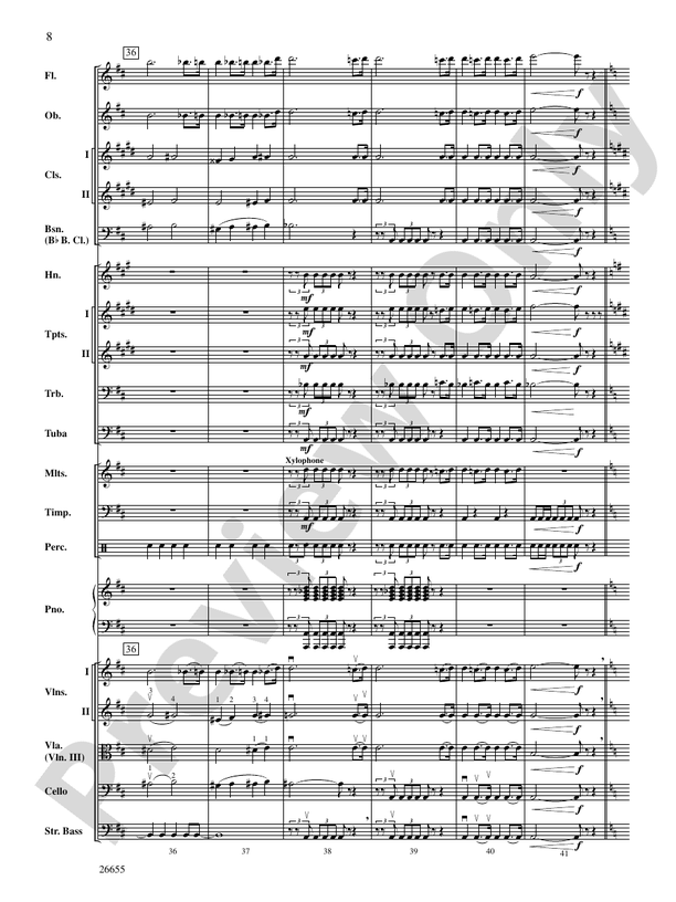 Robin Hood and His Merry Men - Full Orchestra Conductor Score & Parts (Digital Download)