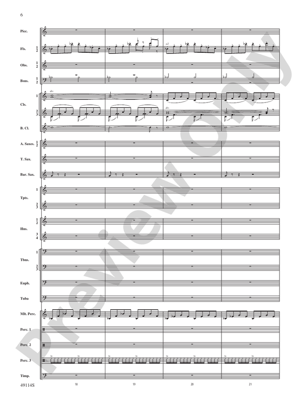 Arabian Sandscapes - Concert Band Conductor Score & Parts (Digital Download)