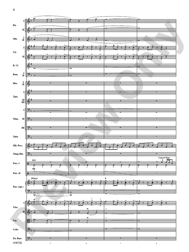 The Best of Bruno Mars - Full Orchestra Conductor Score & Parts (Digital Download)