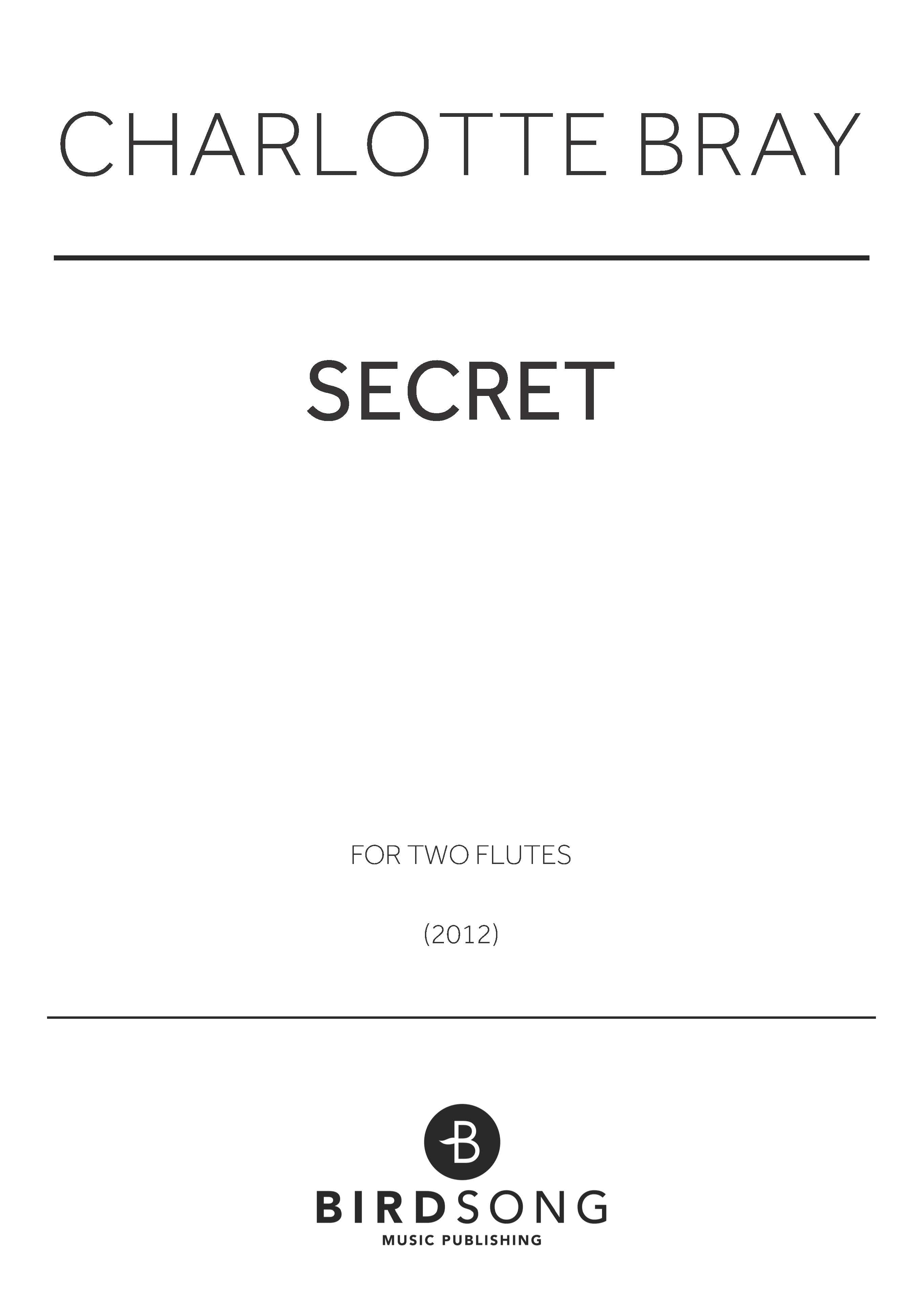 Secret - Flute Duet (Digital Download)