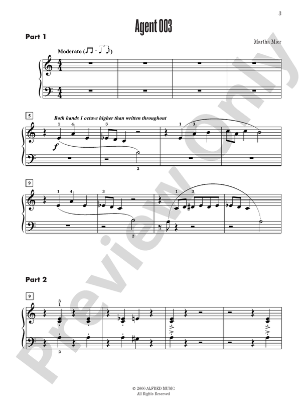 Contest Winners for Three, Book 4: 5 Piano Trios from the Alfred, Belwin, and Myklas Libraries  (Digital Download)