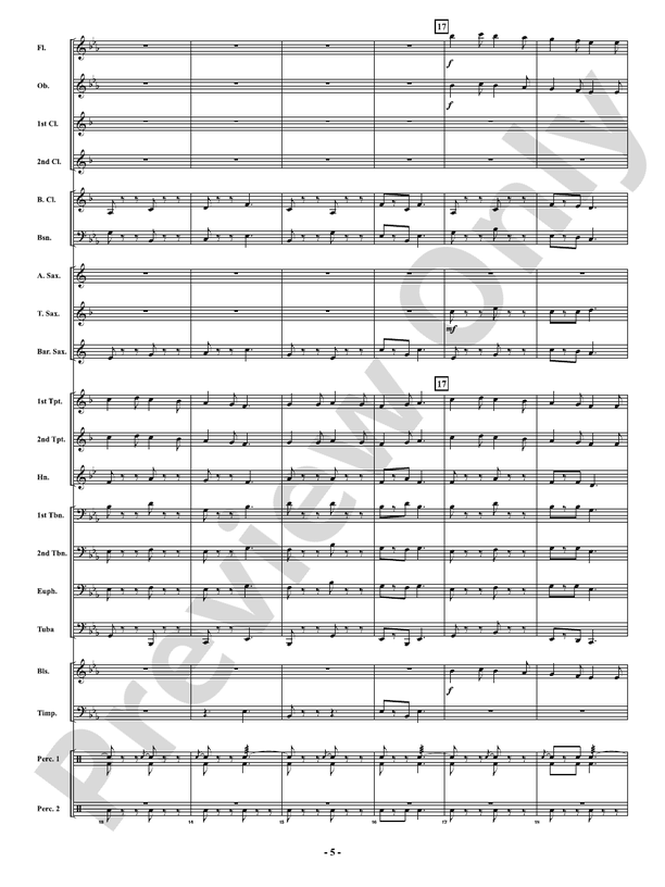 Festival of Carols in 6/8 Time - Concert Band Conductor Score & Parts (Digital Download)