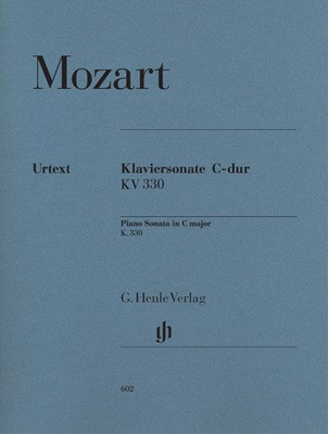 Mozart - Piano Sonata Cmaj K330 (300h) - Piano Solo Henle HN602