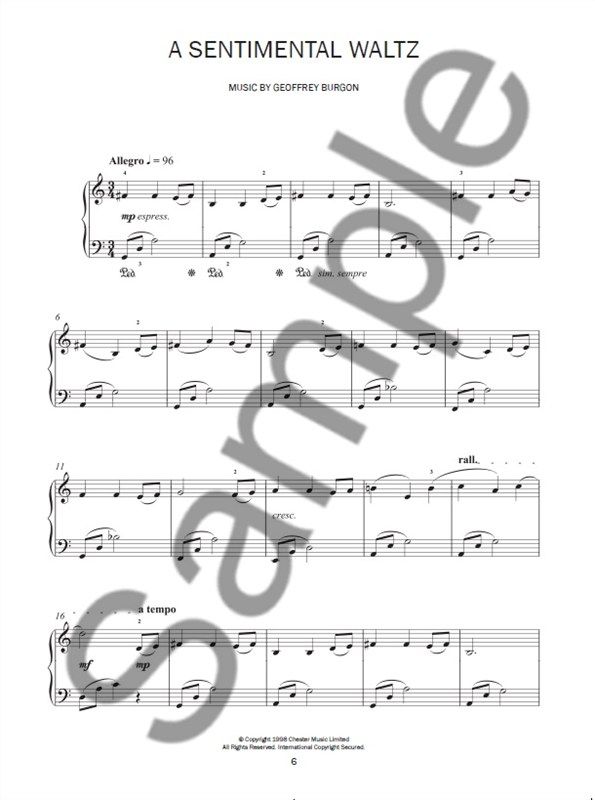 Easy Contemporary Pieces for Solo Piano Piano Various Chester