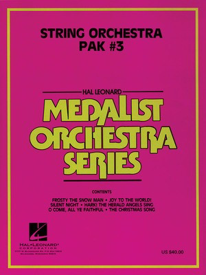 String Orchestra Pak #3 - Bruce Chase Hal Leonard Score/Parts