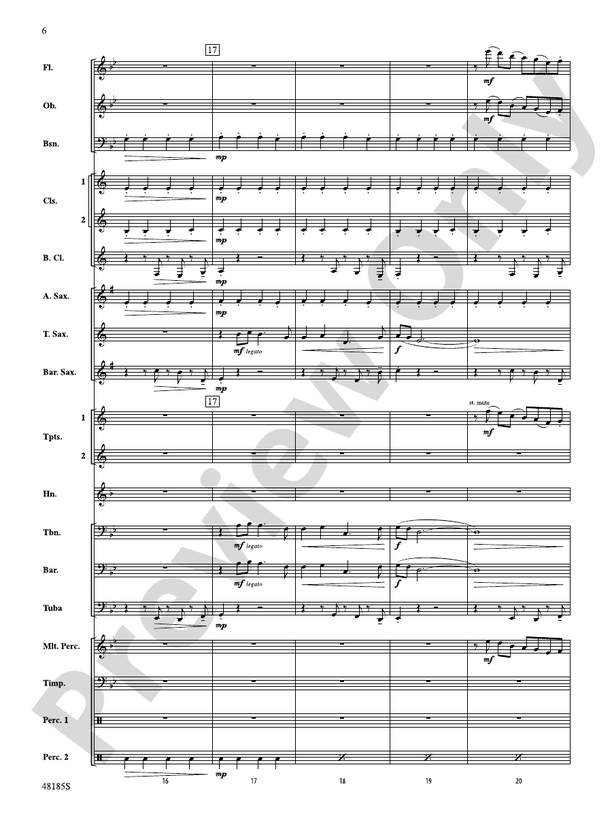 Derivations - Concert Band Conductor Score & Parts (Digital Download)