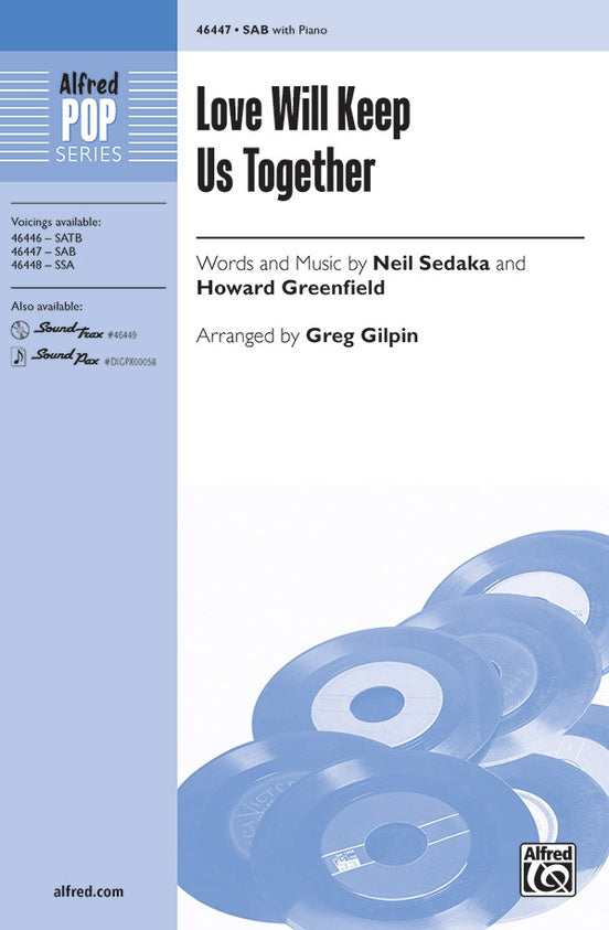 Love Will Keep Us Together – SAB Choral Octavo (Digital Download)