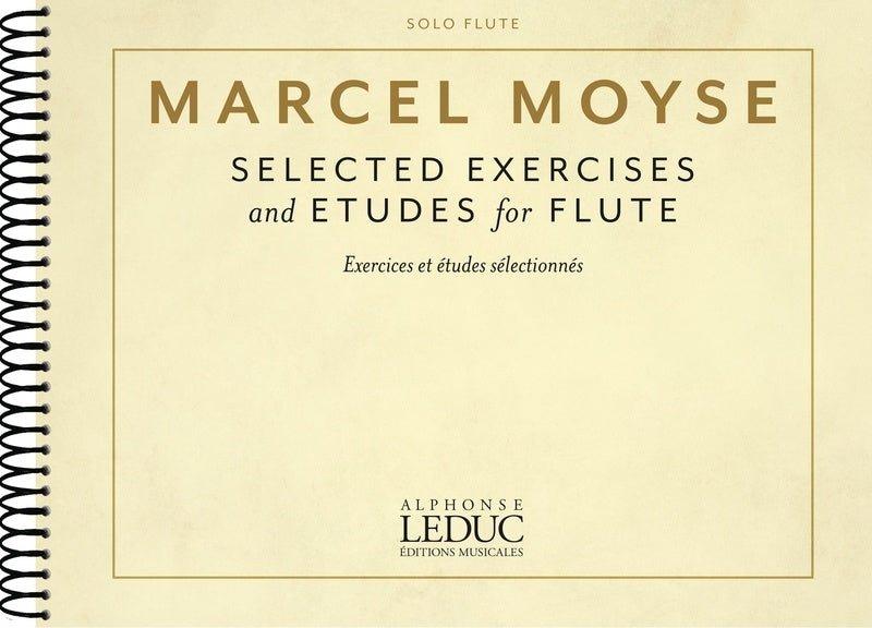 Moyse - Selected Exercises & Etudes - Flute Solo Leduc 50603501