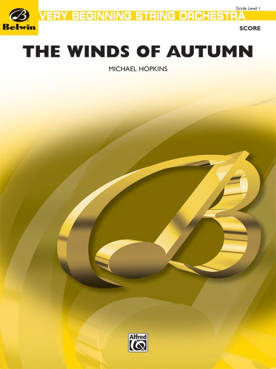 The Winds of Autumn – String Orchestra Conductor Score & Parts (Digital Download)