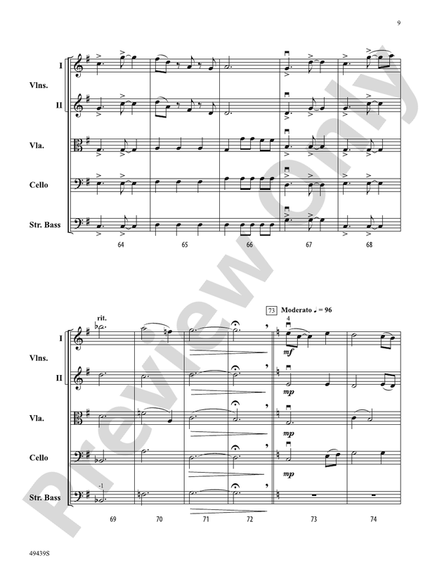 Heroes Among Us - String Orchestra Conductor Score & Parts (Digital Download)
