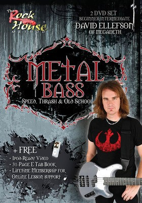 David Ellefson of Megadeth - Metal Bass - Speed, Thrash & Old School - Guitar David Ellefson Rock House Guitar Solo DVD