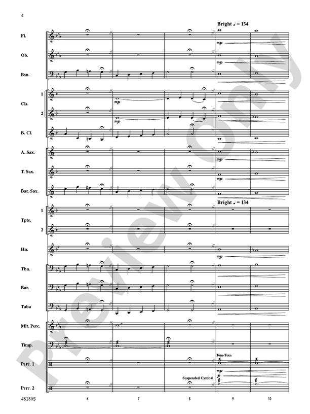 Astronomica - DSM-PK-0008256 - Concert Band Conductor Score & Parts (Digital Download)