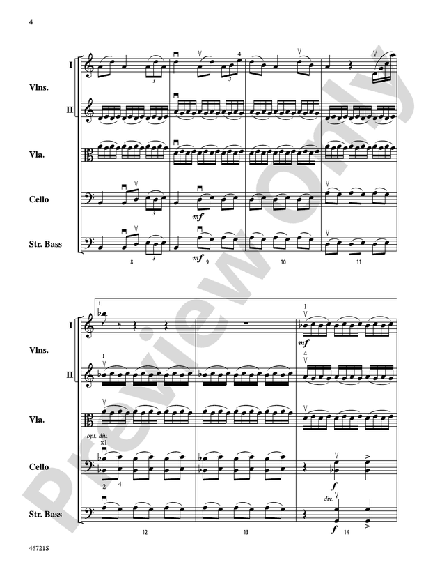 Petrushka - String Orchestra Conductor Score & Parts (Digital Download)