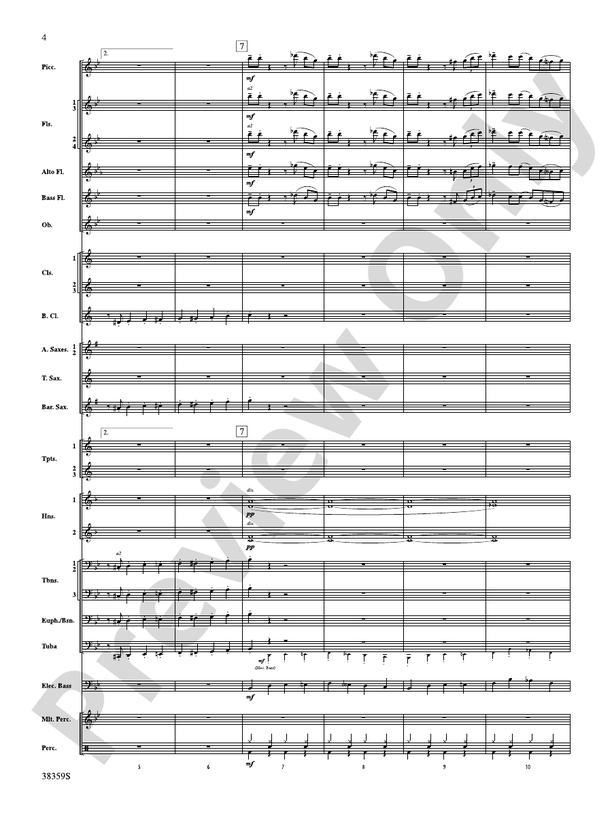 Those Fabulous Flutes - Concert Band Conductor Score & Parts (Digital Download)