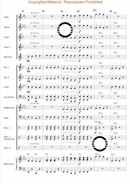Popcorn Prelude - Beginning Band Grade 0.5 - Score and Parts - Mike Hannickel - Curnow Music
