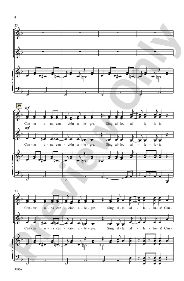 Cantar! (Sing) – SSA Choral Octavo (Digital Download)