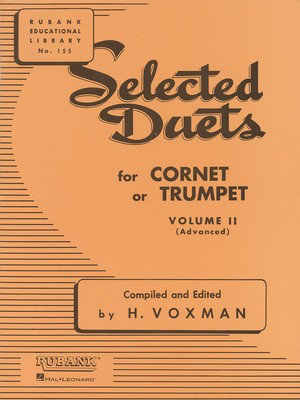 Selected Duets Volume 2 Advanced -  Cornet or Trumpet Duet Rubank 4470990