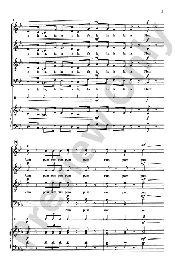 Four Nutcracker Favorites – SATB a cappella Choral Octavo (Digital Download)