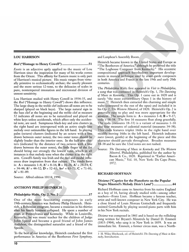 Masters of American Piano Music - Piano (Digital Download)