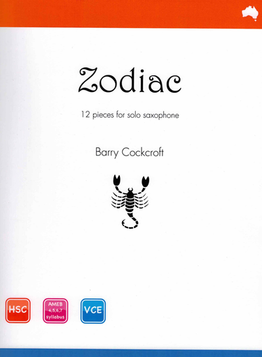 Cockcroft - Zodiac - Saxophone Solo Reed Music RM252