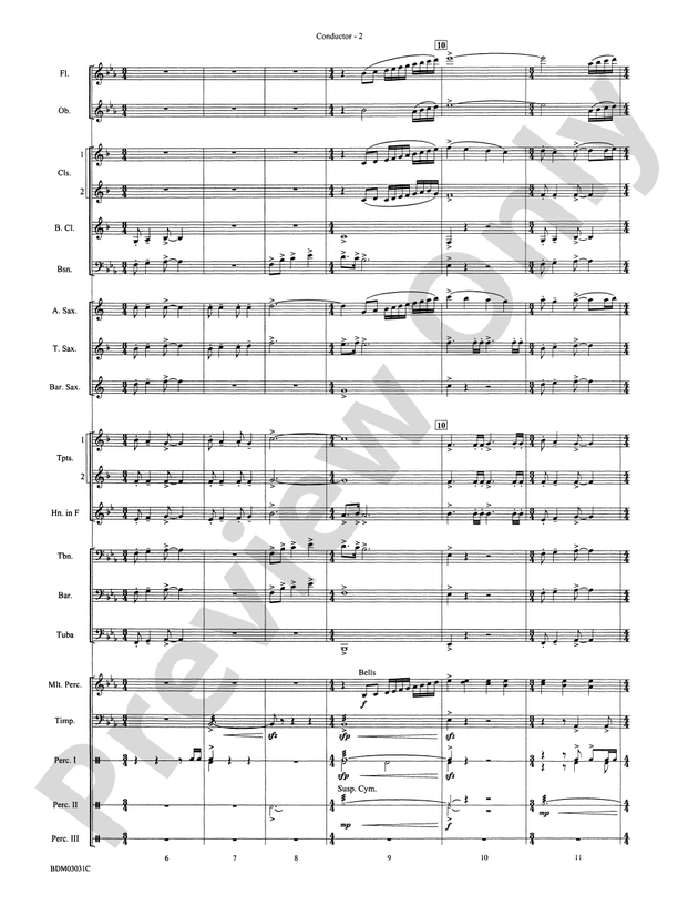 Bellingrath Gardens - Concert Band Conductor Score & Parts (Digital Download)