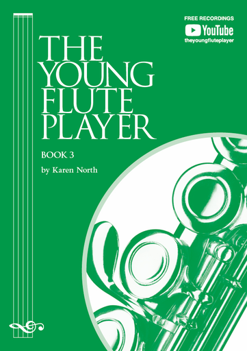Young Flute Player Book 3 - Teacher's Book/Duets/Easy Piano Accompaniments by North Allegro YFP3
