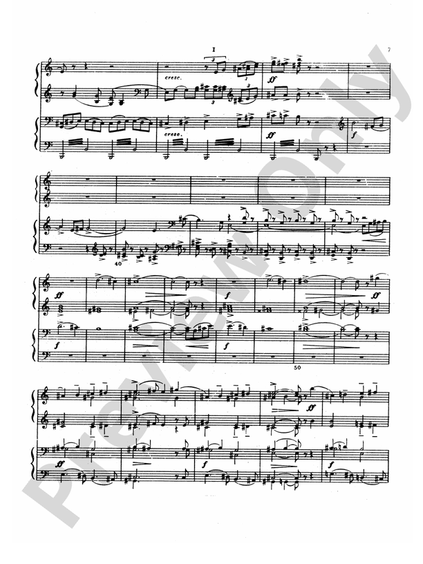 Tchaikovsky - Manfred Symphony, Op. 58 - 1 Piano, 4 Hands (Digital Download)