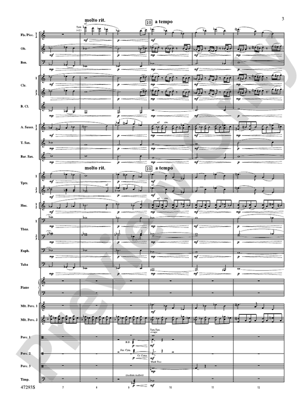 Phantasmagoria - Concert Band Conductor Score & Parts (Digital Download)
