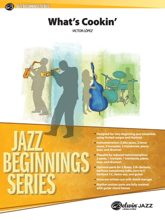 What's Cookin' - Jazz Ensemble Conductor Score & Parts (Digital Download)