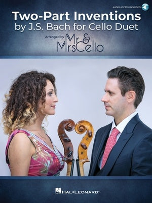 Two Part Inventions by J.S. Bach for Cello Duet - Hal Leonard