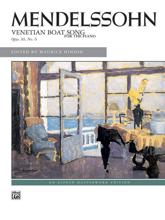 Mendelssohn Venetian Boat Song Op 30 No 6
