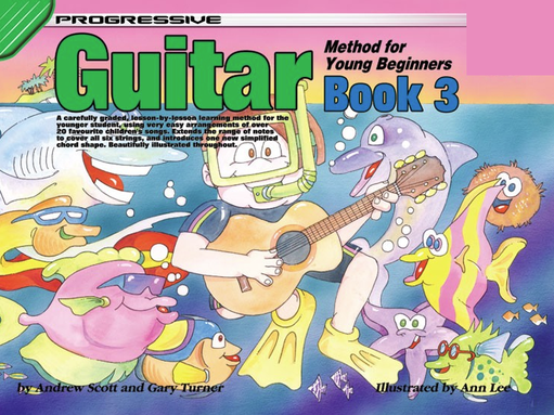 Progressive Guitar Meth For Young Begin Bk 3 Bk/OA
