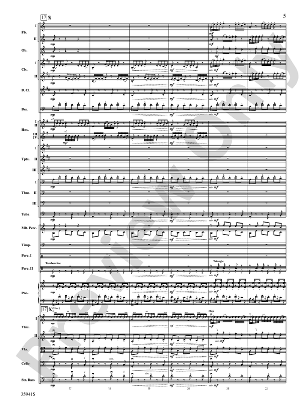 Asturias – Ful Orchestra Conductor Score & Parts (Digital Download)