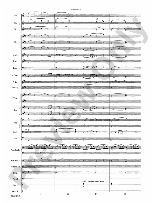 The Polar Express, Concert Suite from - Concert Band Conductor Score & Parts (Digital Download)