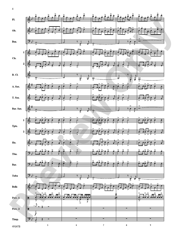 Fanfare 1127 - Concert Band Conductor Score & Parts (Digital Download)