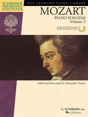 Mozart - Piano Sonatas Vol. 2 Book/OLA - Schirmer Performance Editions - Schirmer