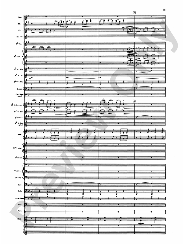 Armenian Dances, Part I - Concert Band Conductor Score & Parts (Digital Download)