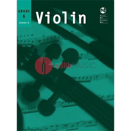 AMEB Violin Series 8 Grade 6 - Violin/Piano Accompaniment AMEB 1202067839