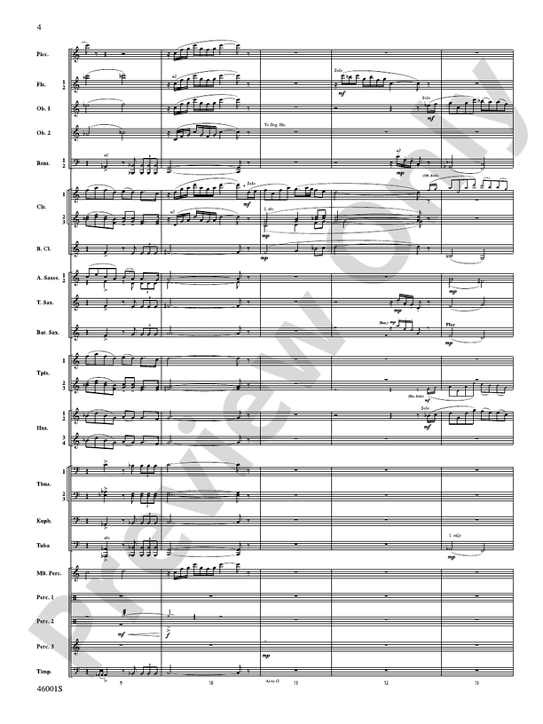 Rise of the Silver City - Concert Band Conductor Score & Parts (Digital Download)