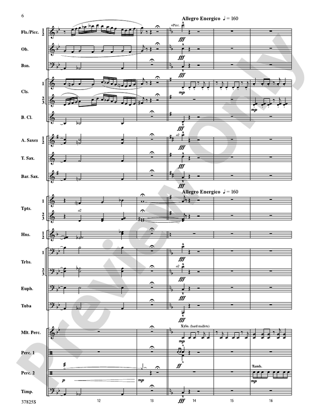 Savannah River Rhapsody - Concert Band Conductor Score & Parts (Digital Download)