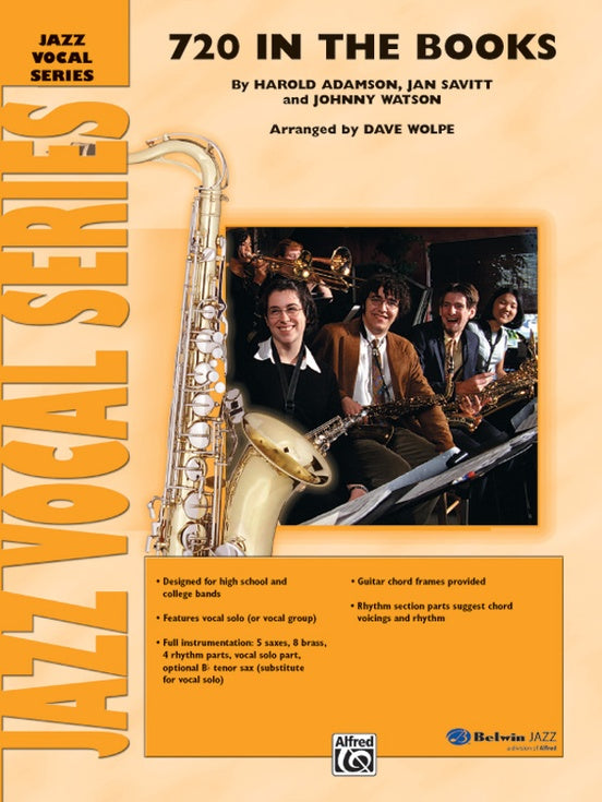 720 in the Books - Jazz Ensemble Conductor Score & Parts(Digital Download)