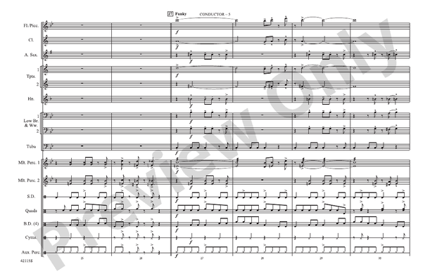 You Ought to Be Having Fun / What Is Hip? – Marching Band Conductor Score & Parts (Digital Download)