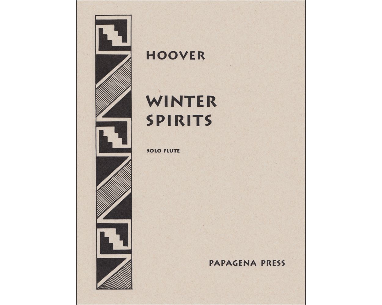 Winter Spirits - Hoover - Flute & Piano - Papagena Press