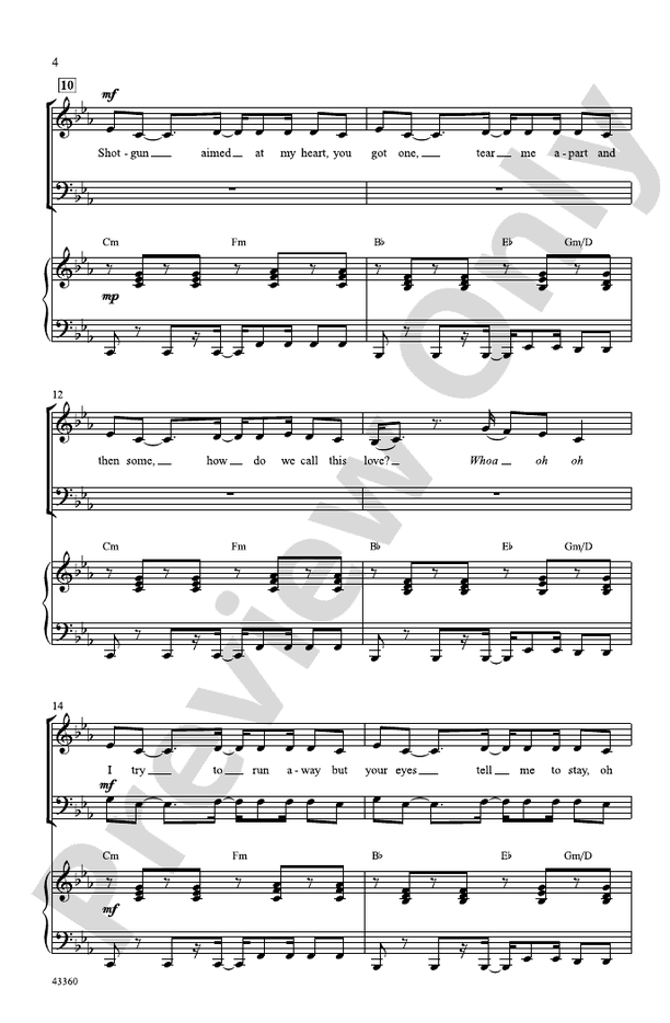 Me and My Broken Heart – SAB Choral Octavo (Digital Download)