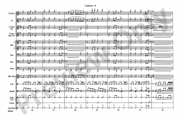 Paint It Black (Arr. Mike Story) – Marching Band Conductor Score & Parts (Digital Download)