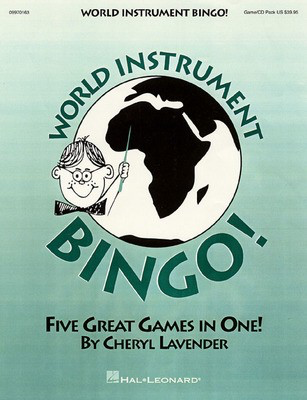World Instrument Bingo (Game) - Cheryl Lavender - Hal Leonard Softcover/CD