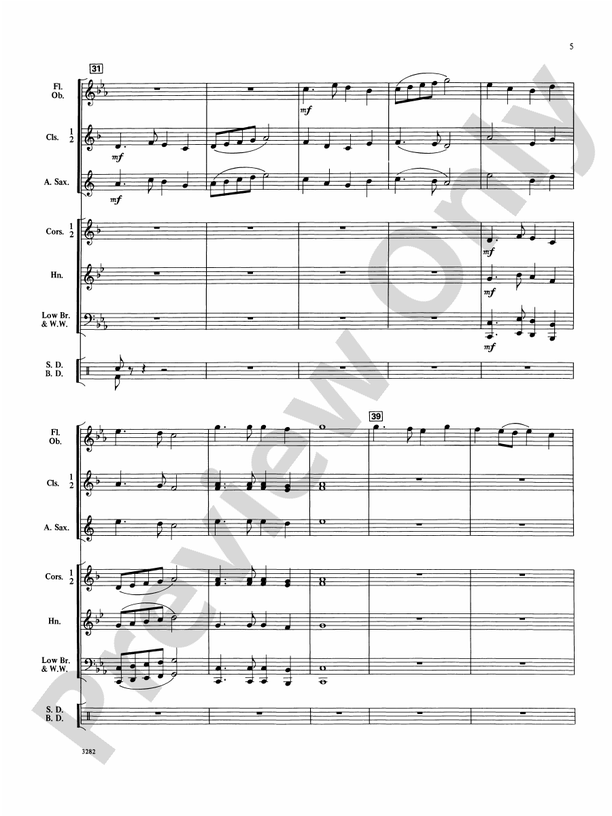 Starship Overture - Concert Band Conductor Score & Parts (Digital Download)