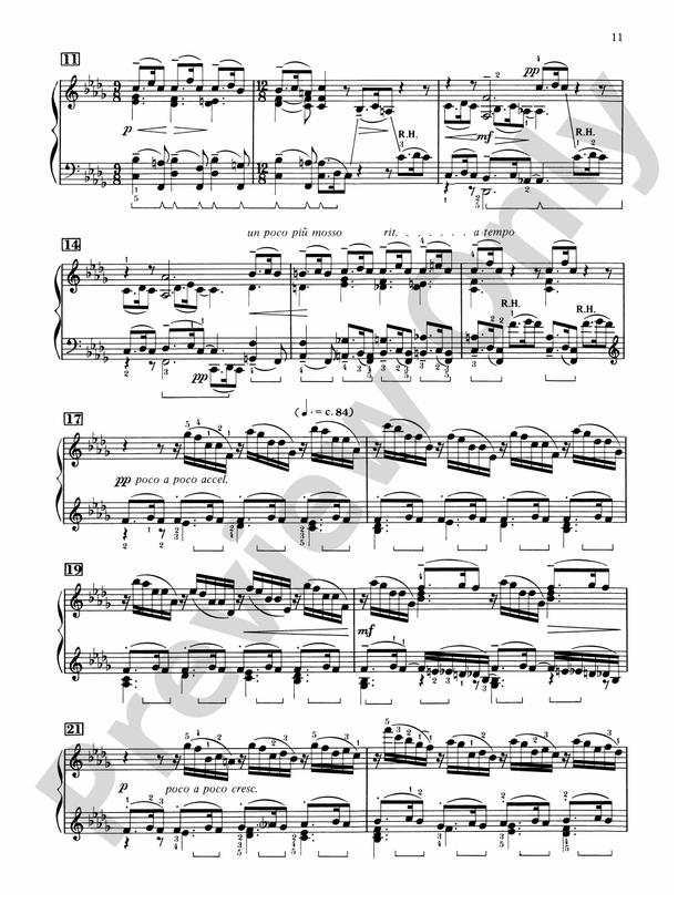 Rachmaninoff - 13 Preludes, Opus 32 - Piano (Digital Download)