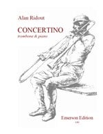 Ridout - Concertino - Trombone/Piano Accopmaniment Emerson E140