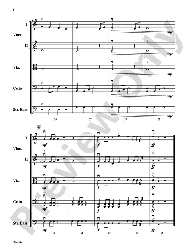 Coronation of the Queen - String Orchestra Conductor Score & Parts (Digital Download)